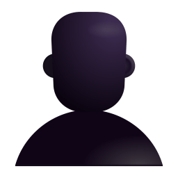 Bust In Silhouette 3d icon