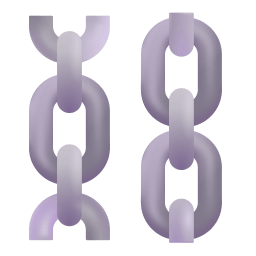 Chains 3d icon