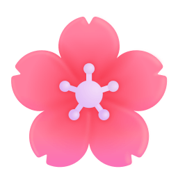 Cherry Blossom 3d icon