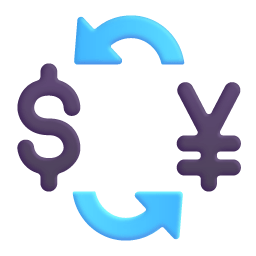 Currency Exchange 3d icon