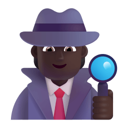 Detective 3d Dark icon