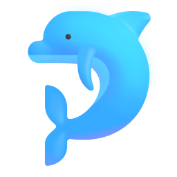 Dolphin 3d icon