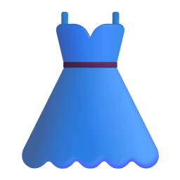 Dress 3d icon
