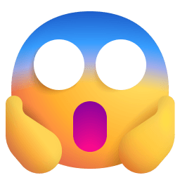 Face Screaming In Fear 3d icon