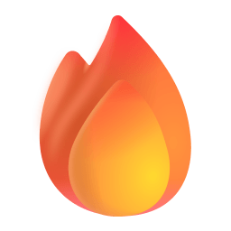 Fire 3d icon