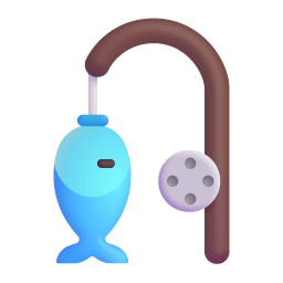 Fishing Pole 3d icon