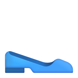 Flat Shoe 3d icon