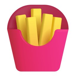 French Fries 3d icon