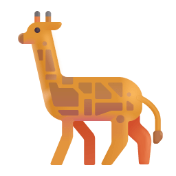 Giraffe 3d icon