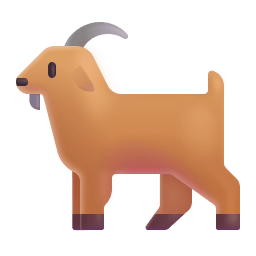 Goat 3d icon