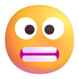 Grimacing Face 3d icon