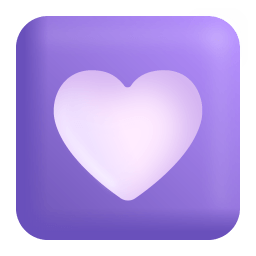 Heart Decoration 3d icon