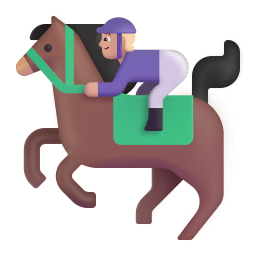 Horse Racing 3d Medium Light icon