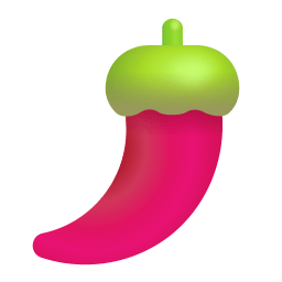 Hot Pepper 3d icon
