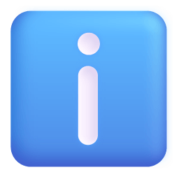 Information 3d icon