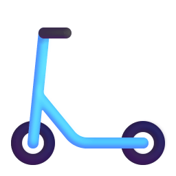 Kick Scooter 3d icon
