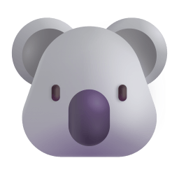 Koala 3d icon
