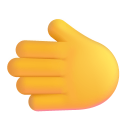 Leftwards Hand 3d Default icon