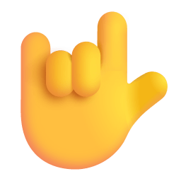 Love You Gesture 3d Default icon