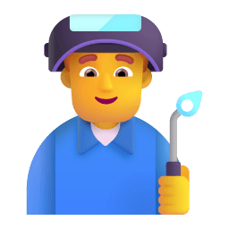 Man Factory Worker 3d Default icon