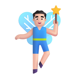 Man Fairy 3d Light icon