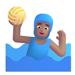 Man Playing Water Polo 3d Medium icon