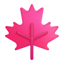 Maple Leaf 3d icon