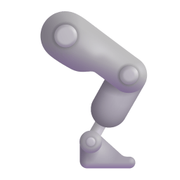 Mechanical Leg 3d icon