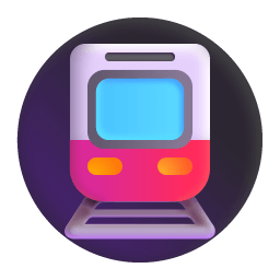 Metro 3d icon