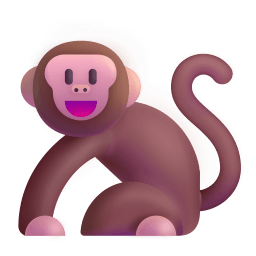 Monkey 3d icon