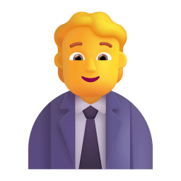 Office Worker 3d Default icon