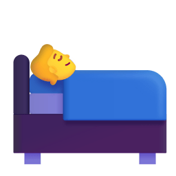 Person In Bed 3d Default icon