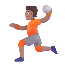 Person Playing Handball 3d Medium icon