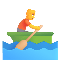 Person Rowing Boat 3d Default icon