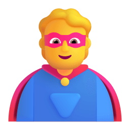 Person Superhero 3d Default icon