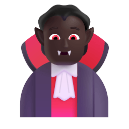 Person Vampire 3d Dark icon