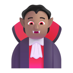 Person Vampire 3d Medium icon