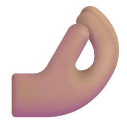 Pinched Fingers 3d Medium icon