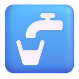 Potable Water 3d icon