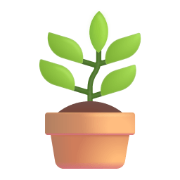 Potted Plant 3d icon