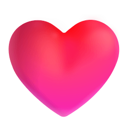 Red Heart 3d icon