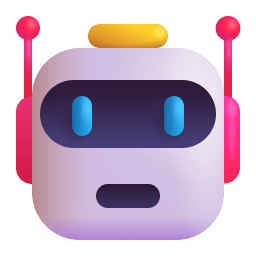 Robot 3d icon