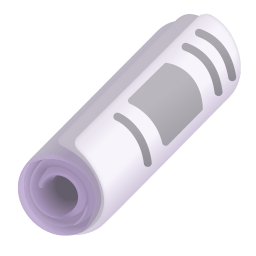 Rolled Up Newspaper 3d icon