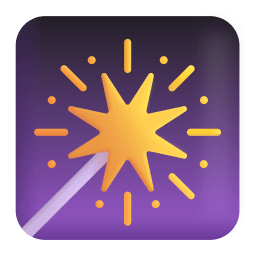 Sparkler 3d icon