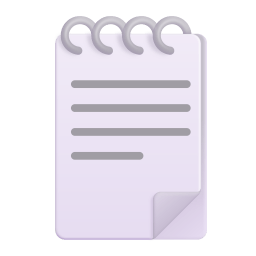 Spiral Notepad 3d icon