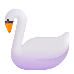 Swan 3d icon