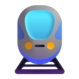 Train 3d icon