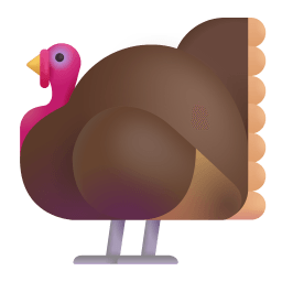 Turkey 3d icon