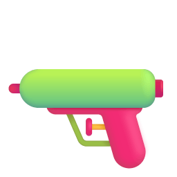 Water Pistol 3d icon