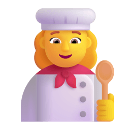 Woman Cook 3d Default icon